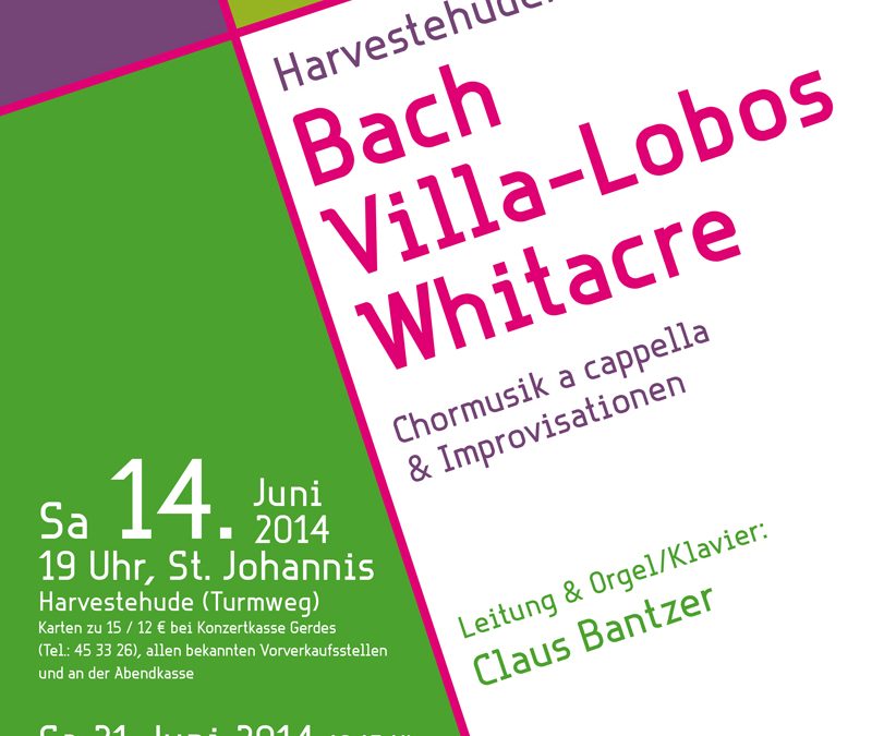 Bach, Villa-Lobos, Whitacre