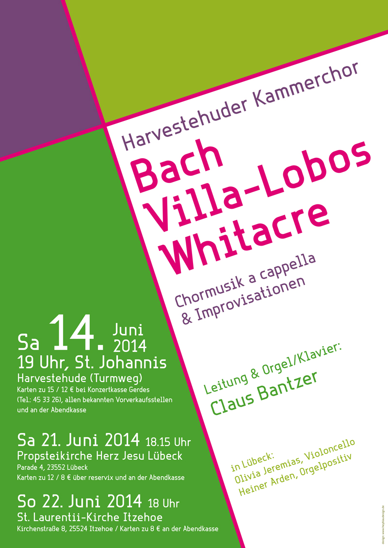 Bach, Villa-Lobos, Whitacre