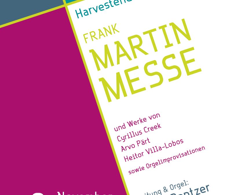 Frank Martin: Messe für Doppelchor